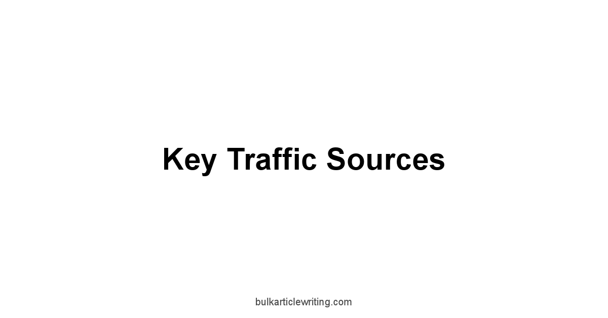 Key Traffic Sources